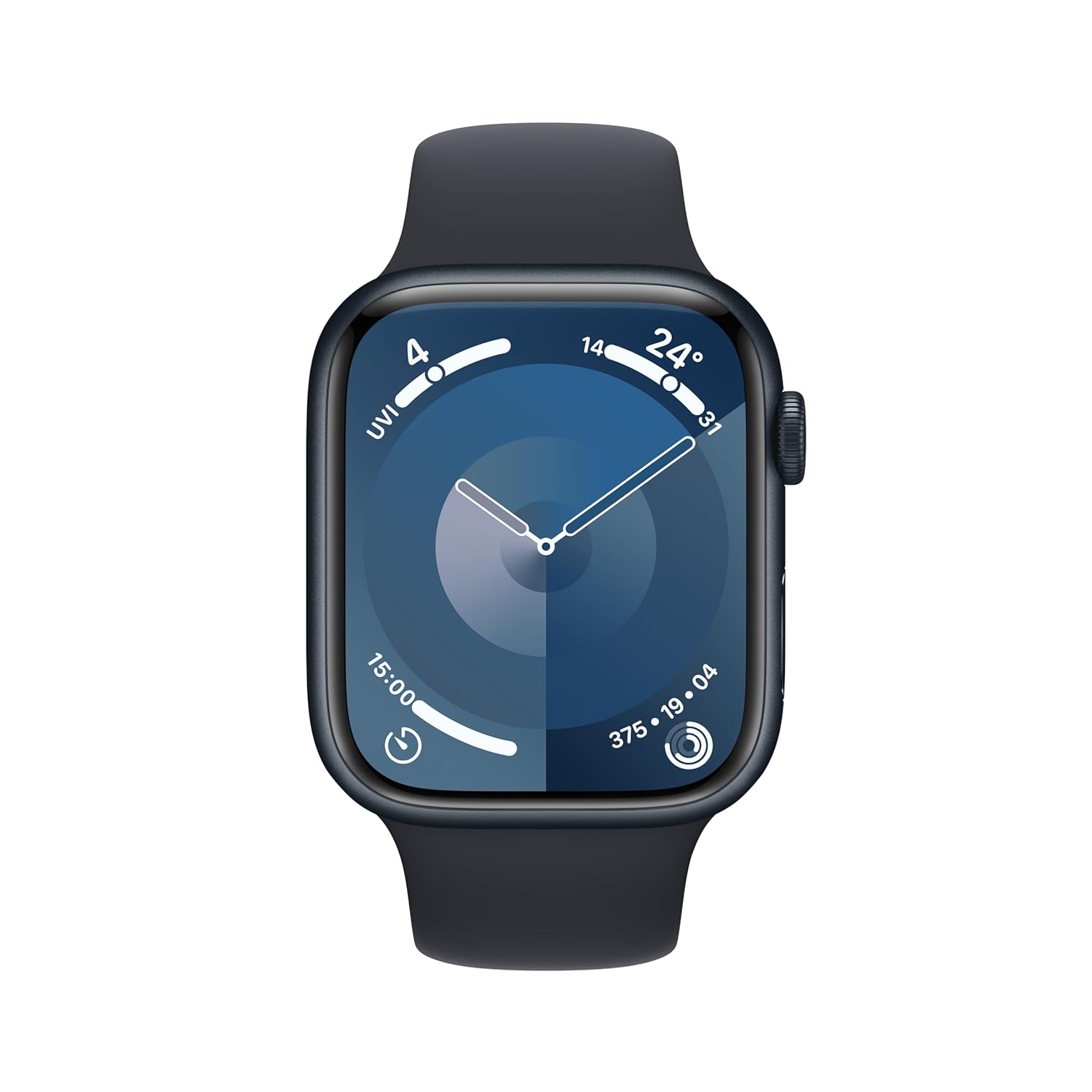 Apple Watch Series 9 ( GPS + Cellular - 45MM ) - Midnight Aluminum Case with Midnight Sport Band